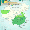 植树节：中央气象台公布全国植树适宜范围地图