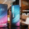 设计师分享三星Galaxy Z Multi-Fold多折叠智能机高清概念渲染图