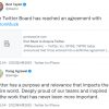 董事会同意马斯克收购 Twitter CEO表示暂无裁员计划
