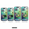 iPhone 14全系渲染图曝光：药丸打孔屏+小刘海