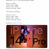 iPhone 14系列价格遭曝光 约799美元起售