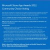 微软发起Microsoft Store最佳应用投票