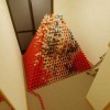 高玩真会玩 玩家打造立体金字塔多米诺推倒惊现马里奥