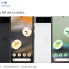 evLeaks放出Google Pixel 6a全套渲染图
