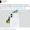 Nothing Phone(1)已给出20英镑的首发预购通行证选项