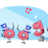 Google以欢快的红白蓝动画GIF庆祝美国独立226周年