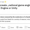 俄罗斯开发者担心无法使用Unity和Unreal 建言创建自己的游戏引擎