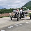驾校现镂空“学车神器”教练车 只有钢管没有车皮