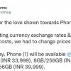 Nothing Phone 1上市一个月后 官方宣布涨价1000卢比