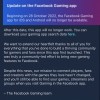 Facebook Gaming游戏应用运营两年多后匆匆下线停运