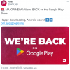 美右翼社交应用Parler终于重返谷歌Play商店