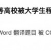 中科大被CCPC禁赛2年，只因用Word翻译赛题？