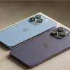iPhone 14 Pro暗紫色对比远峰蓝：看起来都高级