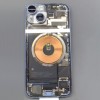 iPhone 14 可加装透明的背面玻璃面板 内部零件一览无余