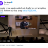 Google再次喊话苹果尽快采用RCS以改善短信体验