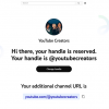 YouTube为创作者带来更具品牌社交属性的URL句柄选项