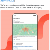 Google野火探测系统在美国、墨西哥、加拿大和澳大利亚的部分地区可用