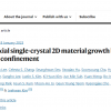 科学家发现完美2D超薄材料 造出全新晶体管