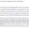 Zoom宣布在全球范围内裁员15% 加入科技公司裁员潮
