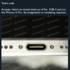 iPhone 15 Pro USB-C端口的真机图像首次出现
