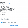 iPhone 15 Pro Max的摄像头和显示屏与去年的14 Pro Max没有区别