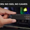 PC玩家：没SSD 就没法玩游戏了