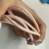 用于iPhone 15的USB-C数据线曝光 带来编织材质并上色