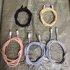 更多色泽的iPhone 15编织USB-C电缆图像出现