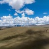 西藏措美哲古风电场二期项目全容量并网发电 位于喜马拉雅山