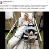 扎克伯格格斗训练左膝前十字韧带撕裂：妻子病床前照顾