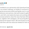 尘埃落定 微软CEO：ChatGPT之父奥特曼将加入微软