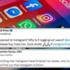 Meta又现大故障：Instagram遭遇月内第三次宕机 用户群体大规模登出