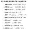 美国一季度电动车销量排行：Model Y第一 Model 3第二