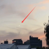 多位网友拍到杭州上空掉落陨石 专家：系火流星划过上空