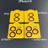 iPhone 16镜头膜曝光：确认竖排双摄 重回iPhone X时代