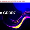 美光发布GDDR7内存 32Gbps速度、超过1.5TB/s带宽与30%游戏性能提升