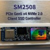 Silicon Motion展示低功耗PCIe 5.0 SSD控制器SM2508