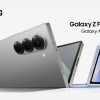 三星Galaxy Z Flip6 和 Fold6 机模图像暗示
