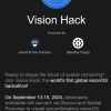 机构举办Vision Hack黑客马拉松 帮助扩展苹果Vision Pro的小型App库