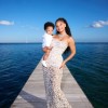 “小美人鱼”哈莉贝利晒一家三口 儿子照片首次曝光