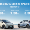 比亚迪2025款海鸥正式上市：售6.98万元起