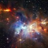 韦伯太空望远镜发现完美排列的恒星喷流