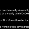 传《GTA6》内部跳票到2026年 PC版可能要等到2027年
