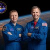 NASA SpaceX Crew-9 宇航员在发射前进入隔离区
