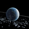 地球可能曾经有一个像土星一样的星环 它造成了混乱