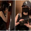 杨幂用华为Mate XT非凡大师接电话：脸被遮住了