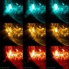 NASA捕捉到强烈的X1.8级太阳耀斑爆发