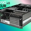 系统集成商开始预售配备多达8个GPU的GeForce RTX 5090 AI服务器系统