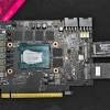B站网友爆出铭瑄Intel B580+双M.2版内部结构 SSD是安装在PCB板外的