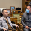 蔡磊：四肢已基本瘫痪 依靠眼控技术办公沟通